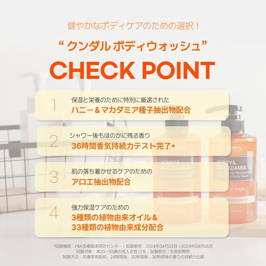 Amazon | 【KUNDAL/クンダル】ボディウォッシュ (400ml